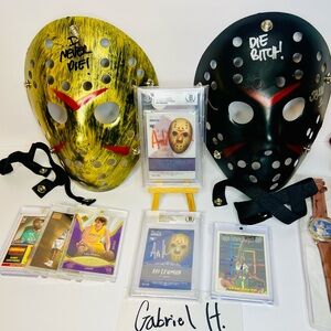 Ari Lehman Singed Memorabilia & Cards